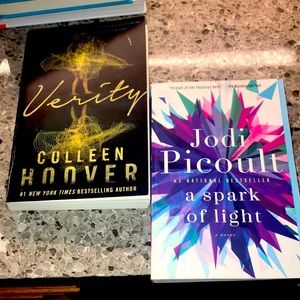 Verity by Colleen Hoover AND a spark of light by Picoult